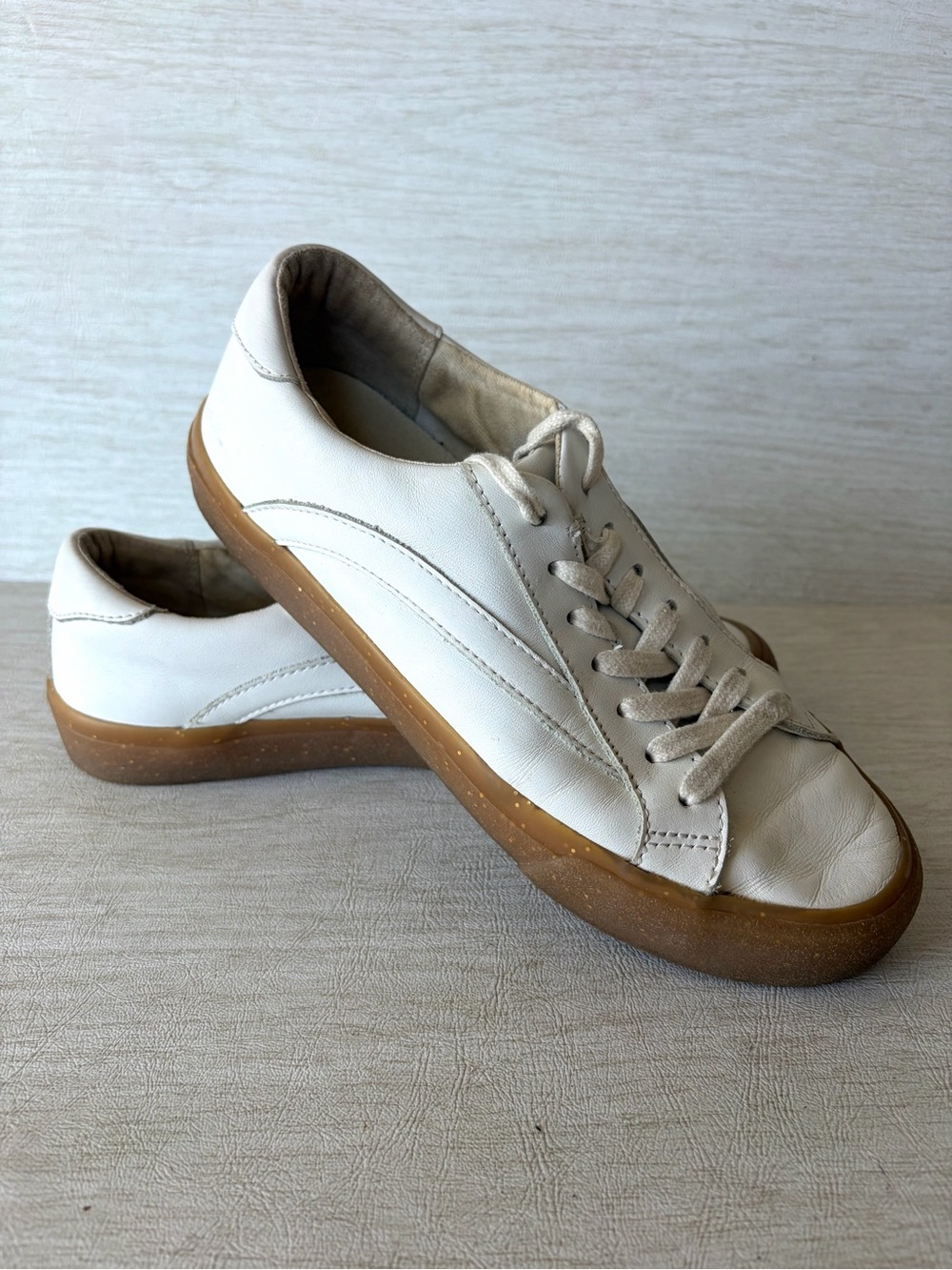Madewell Sidewalk Leather Sneakers